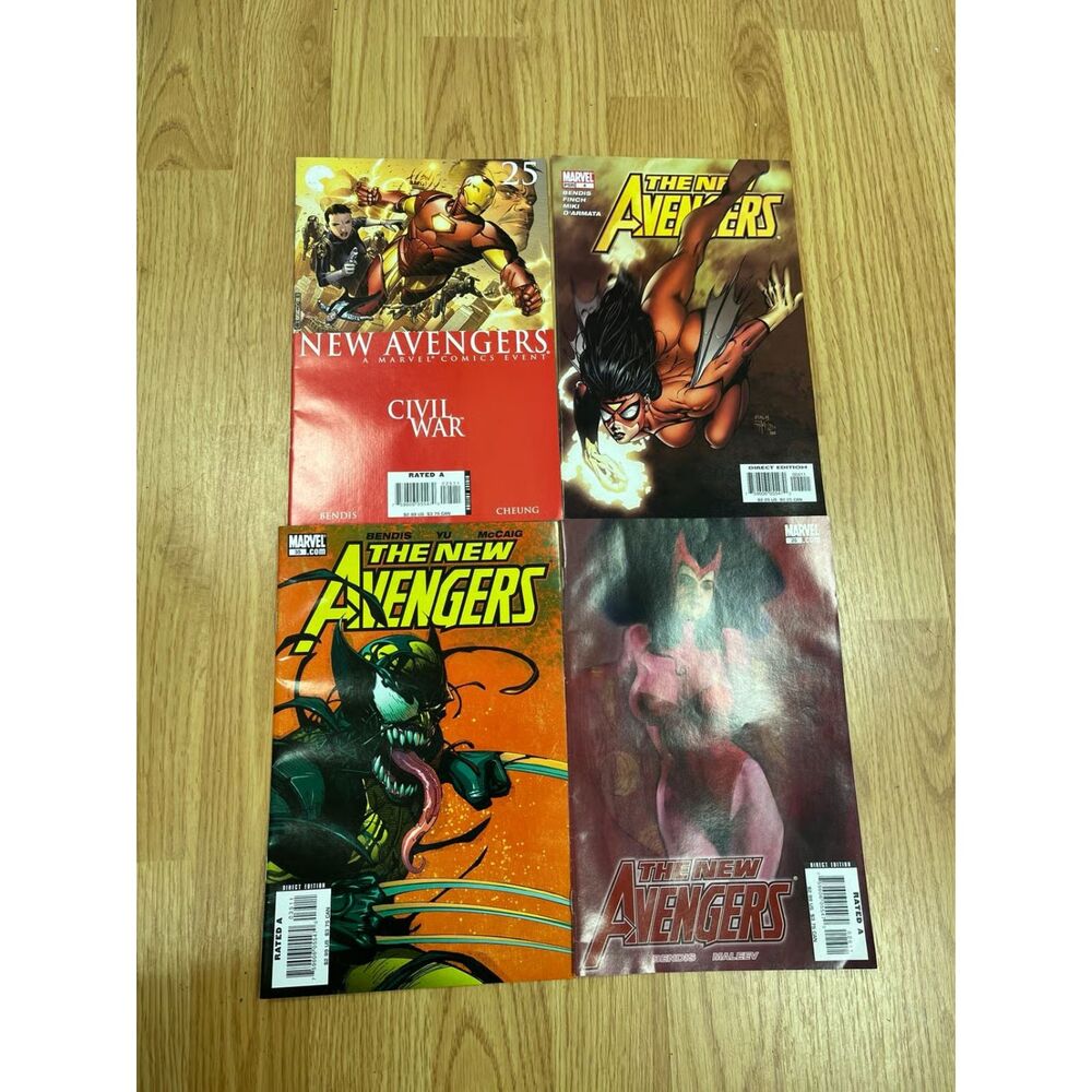 New Avengers Comic Book Lot